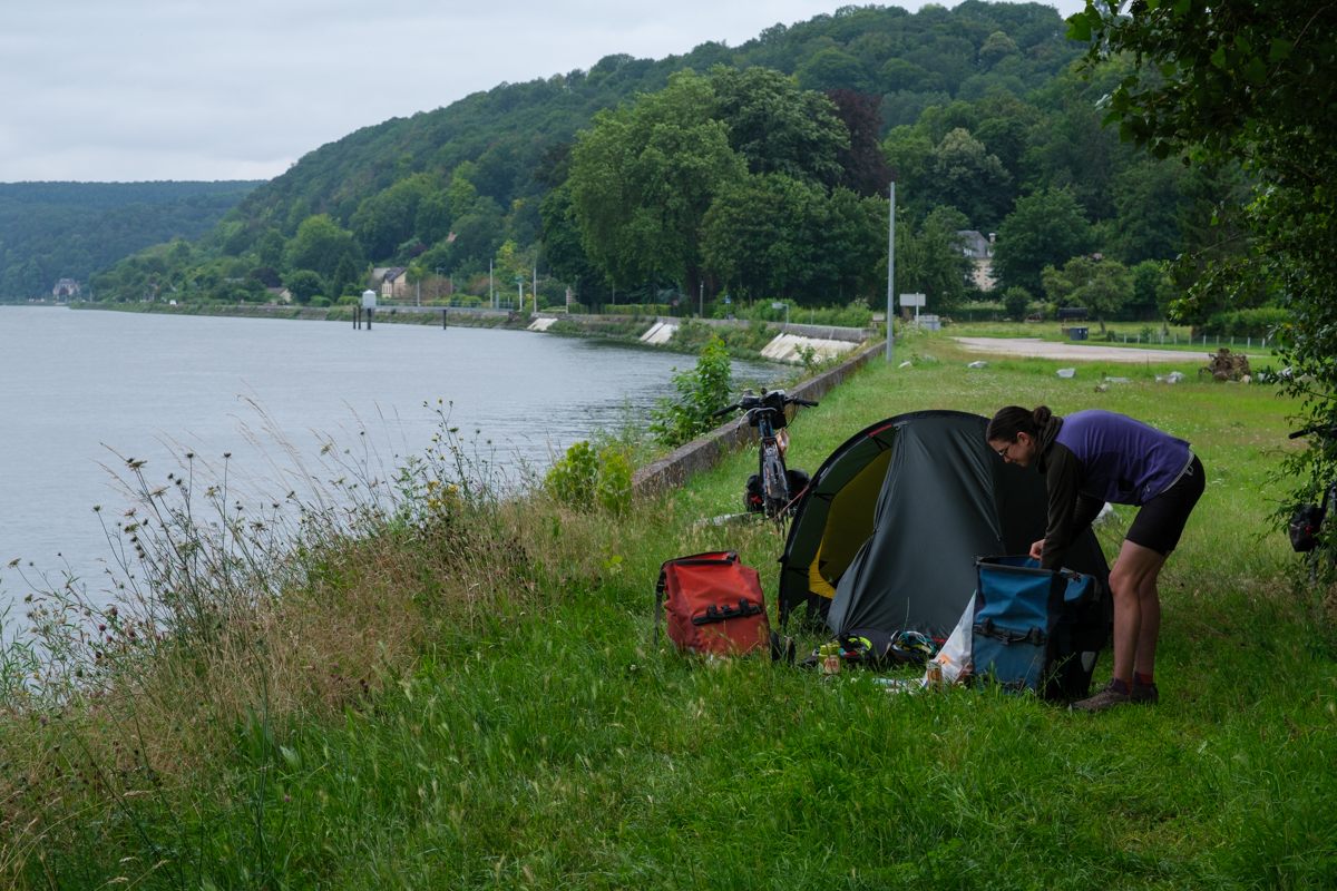 wild camping france