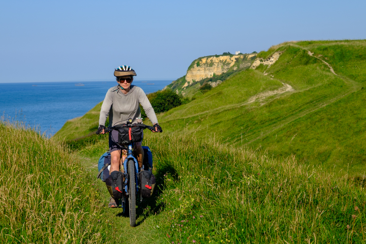 bicycle touring normandy