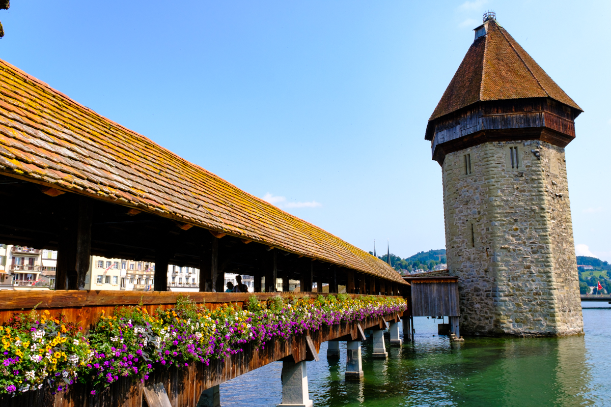 chapel bridge in lucerne