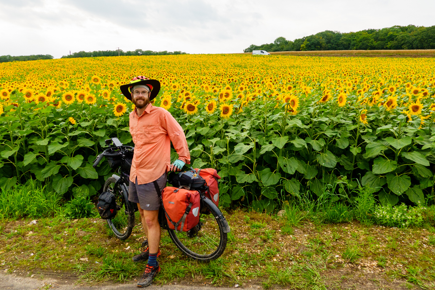 bicycle touring in france