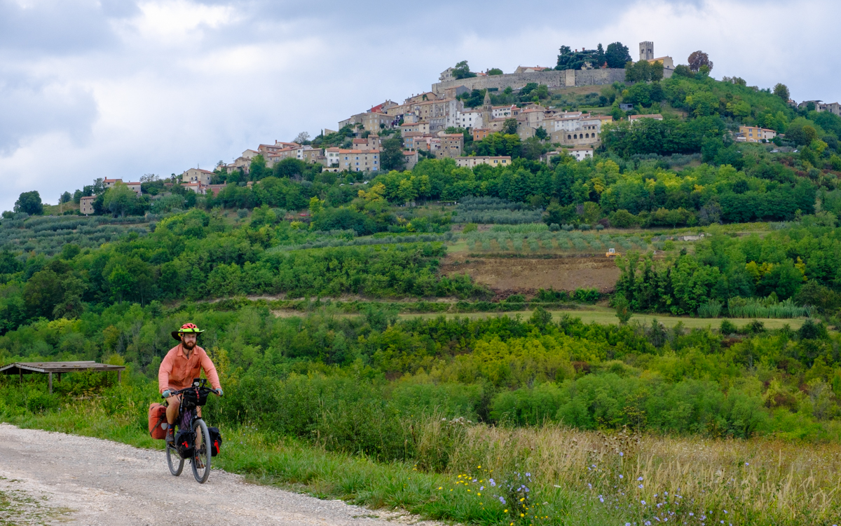 cycling the parenzana trail