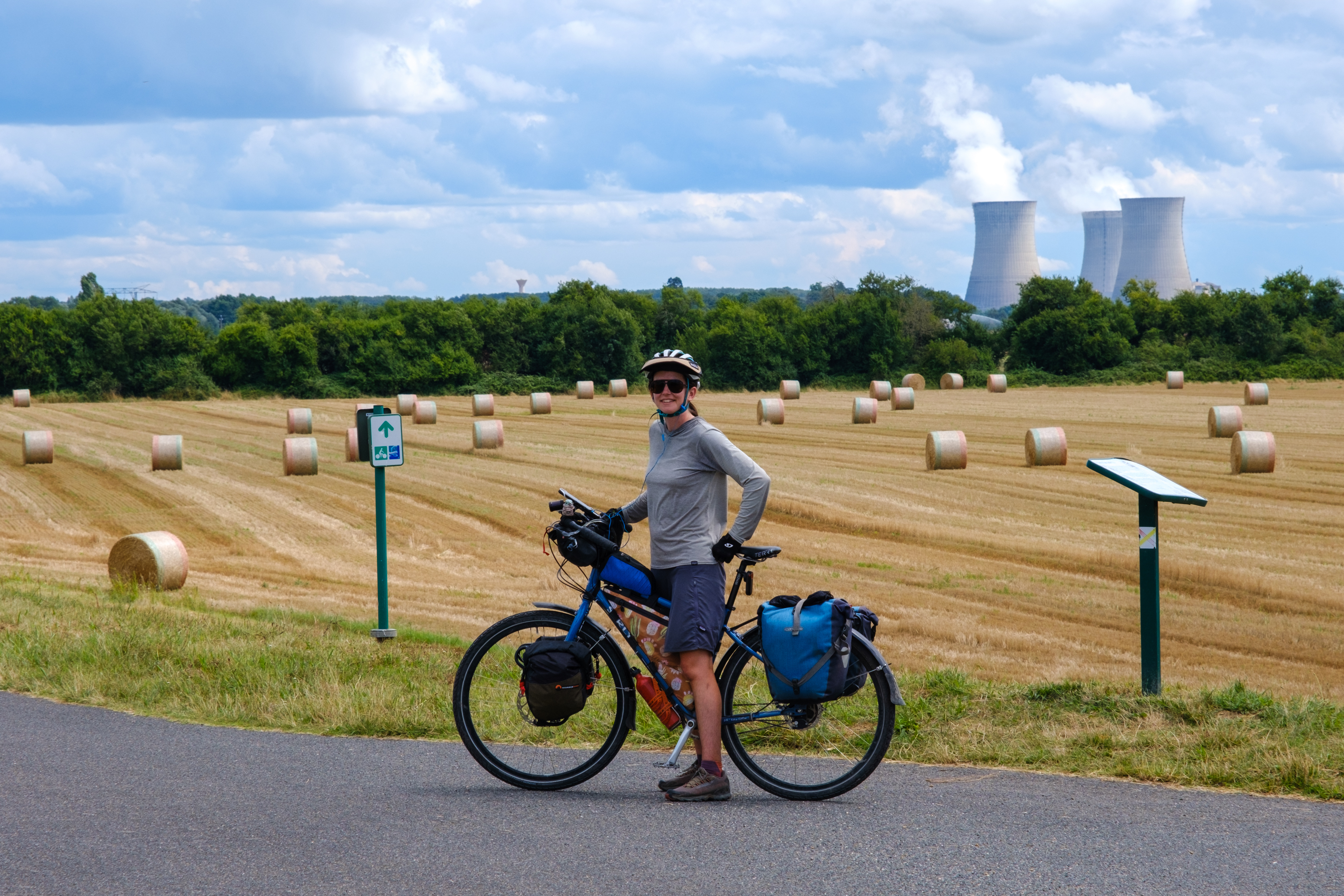 bicycle touring in france
