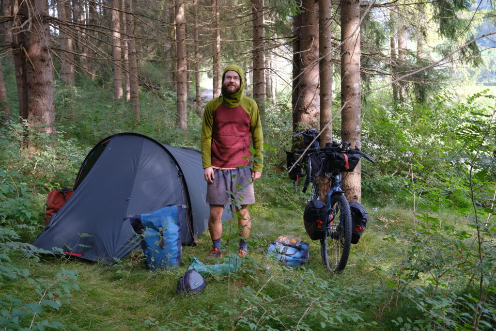 bicycle camping in europe