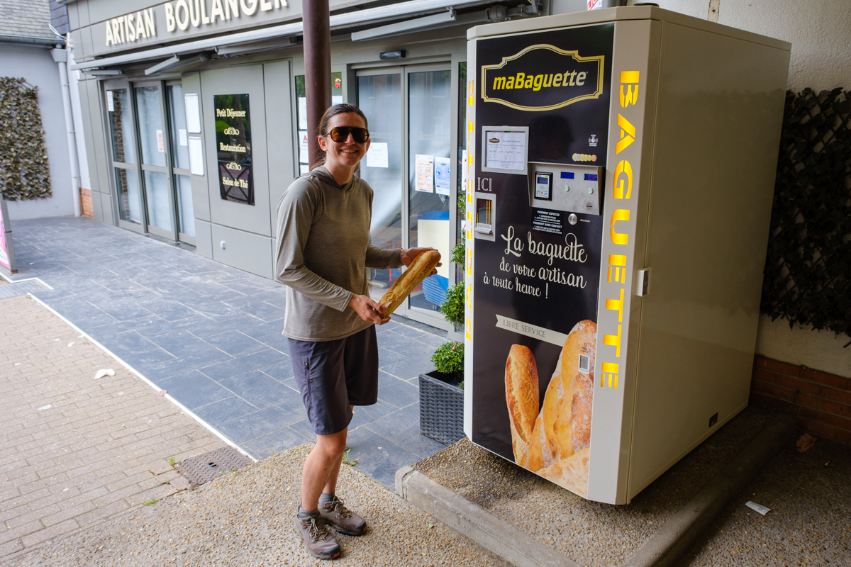 baguette vending machine