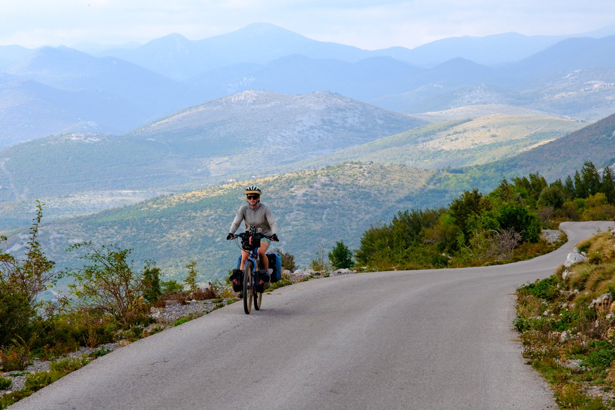 bicycle touring croatia