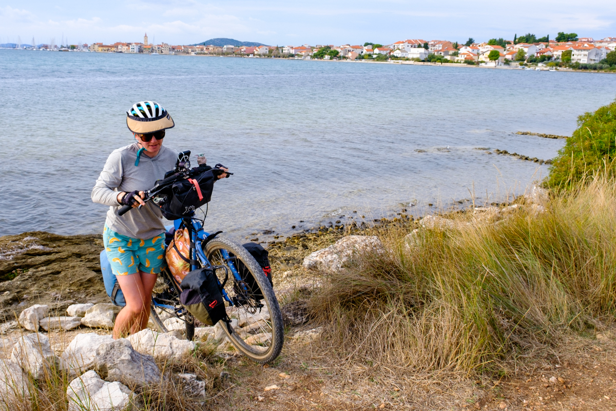 bicycle touring in croatia