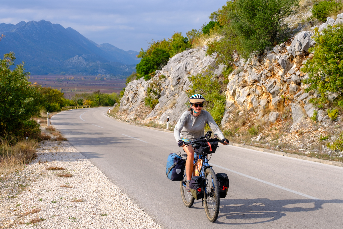bicycle touring in croatia