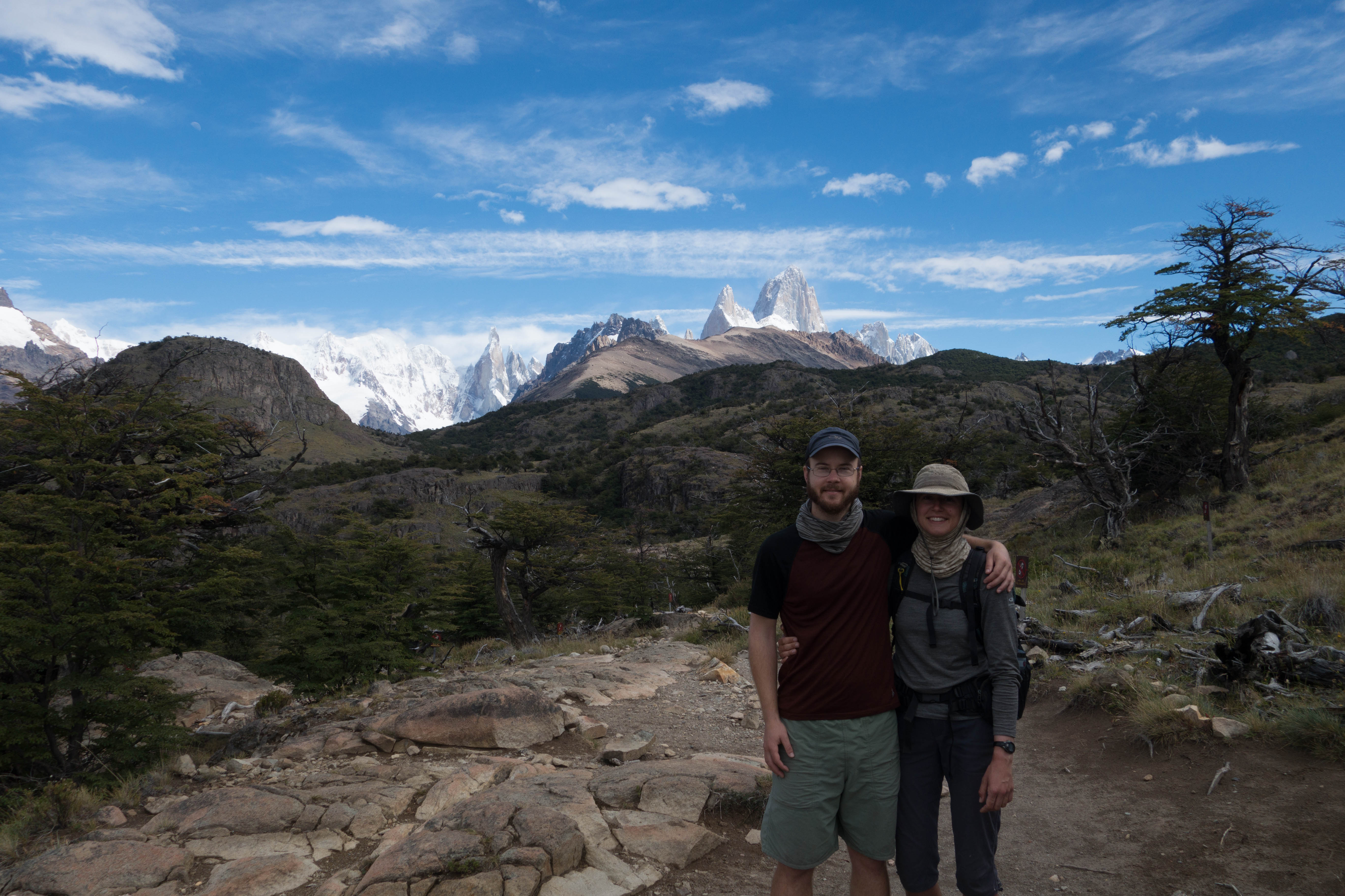 day hiking near el chalten