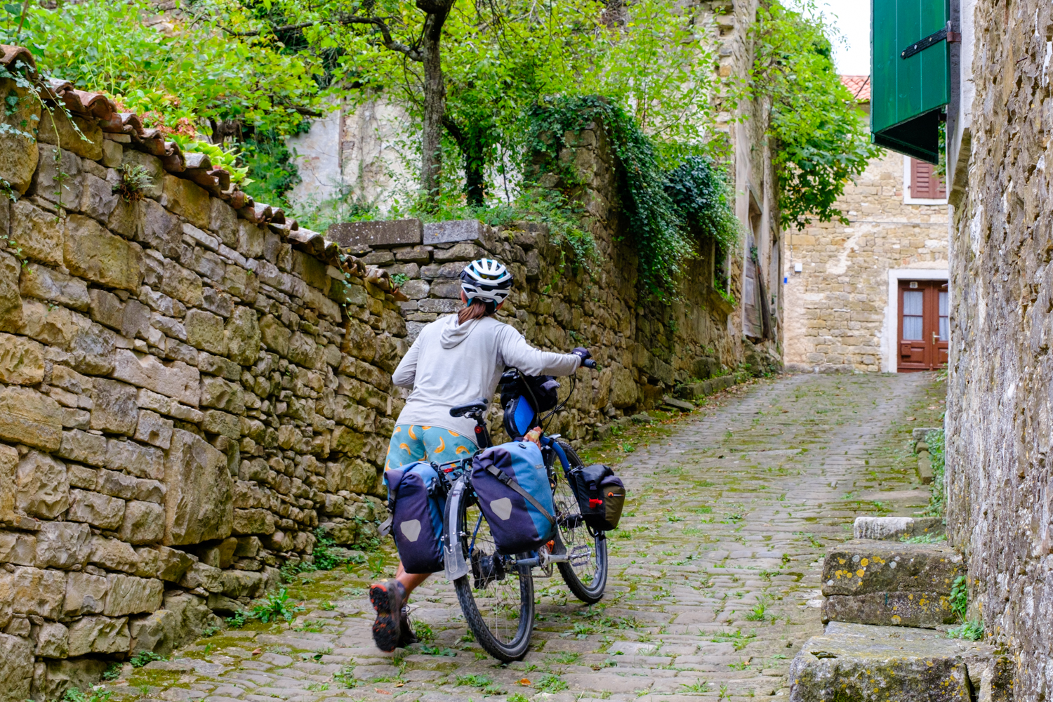 bicycle touring the parenzana trail