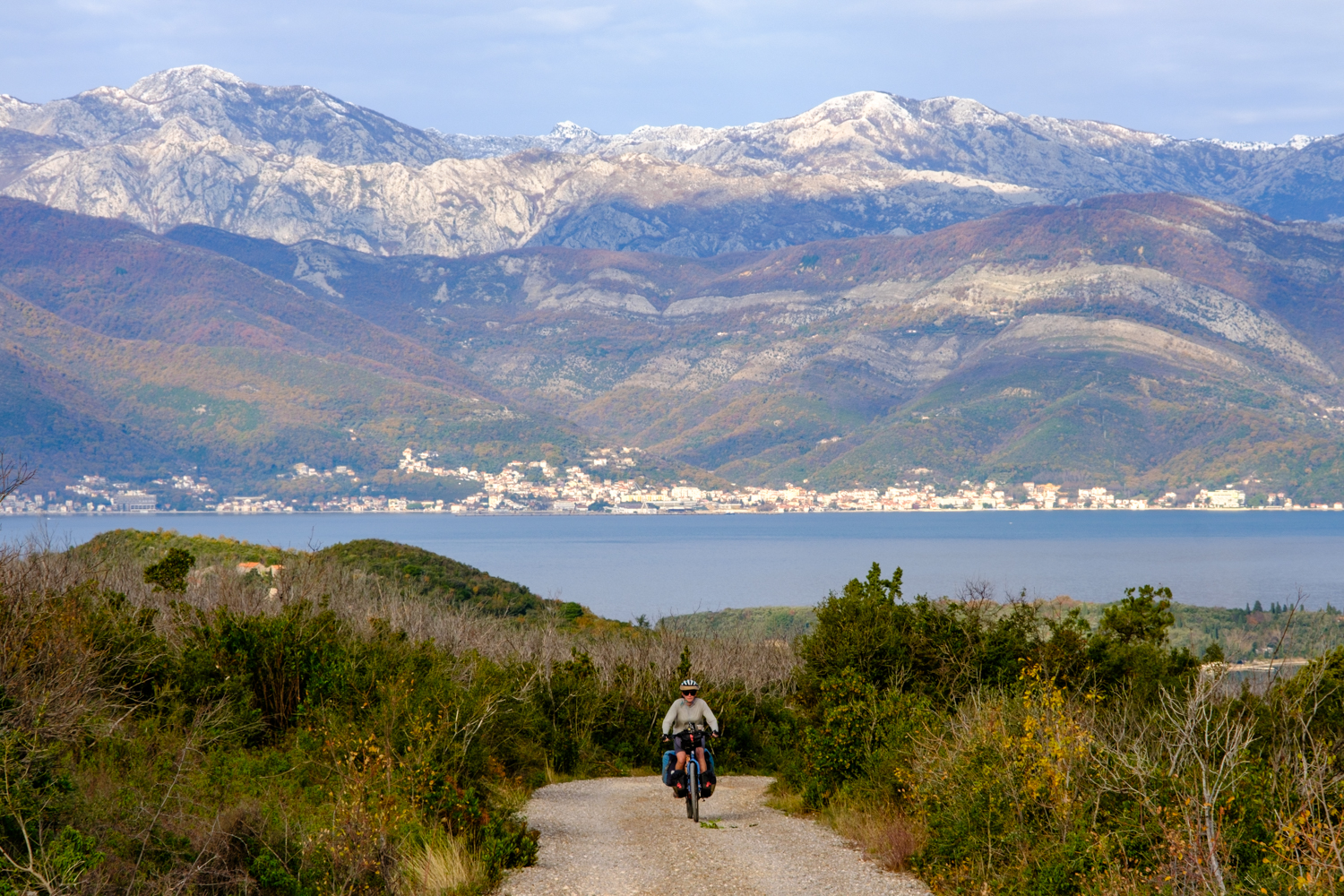 bicycle touring montenegro