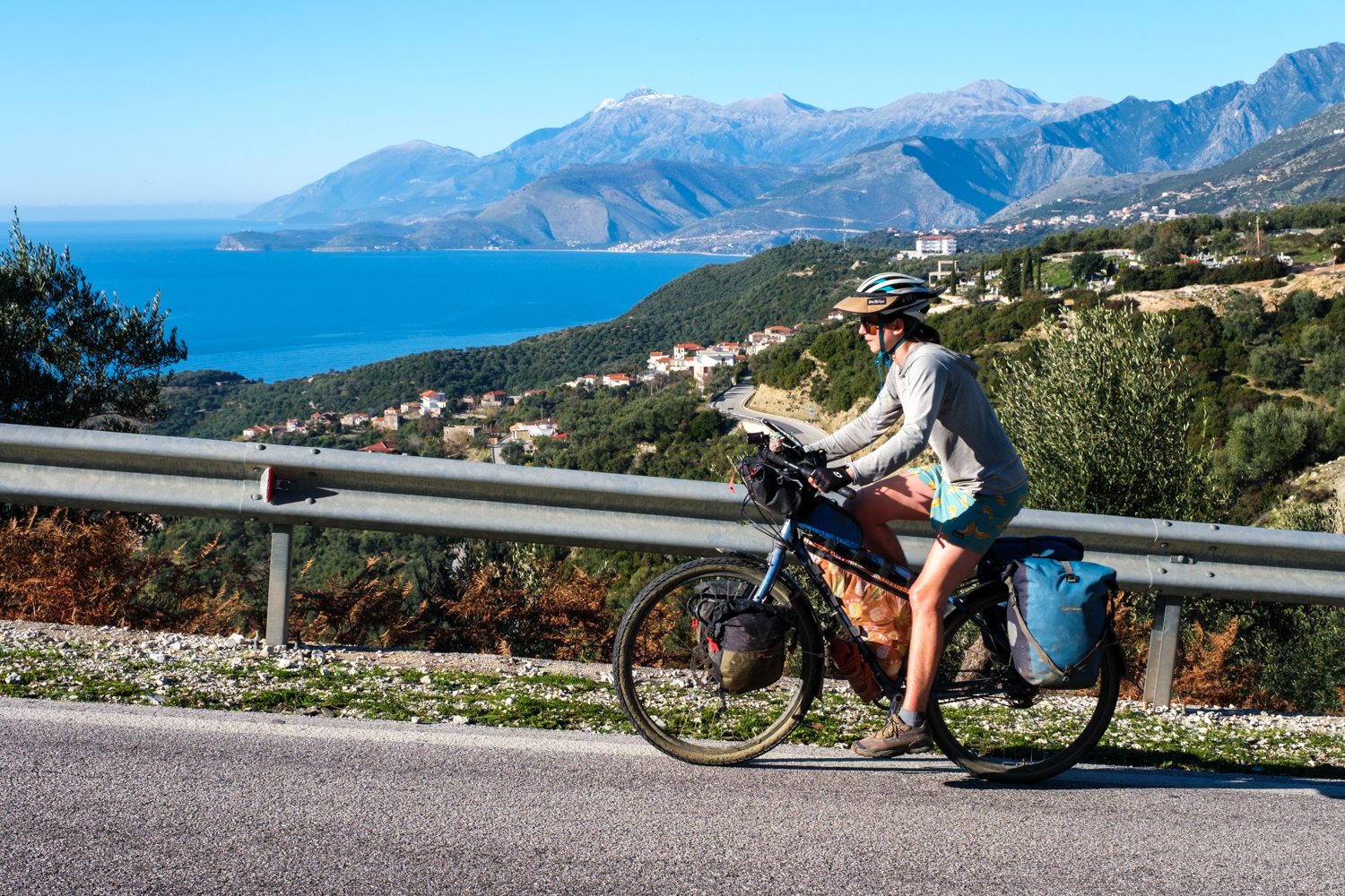 bicycle touring albania