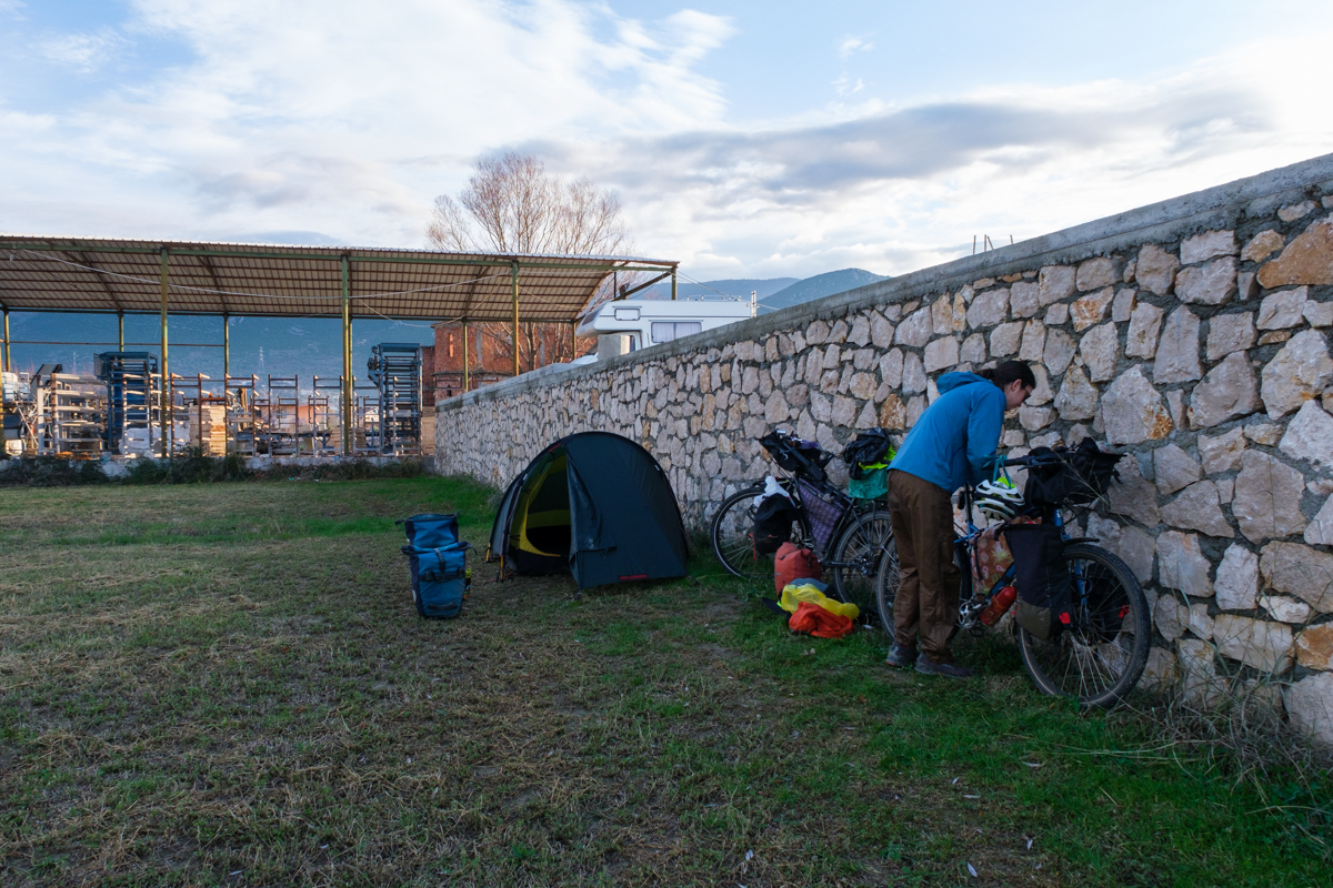 wild camping albania