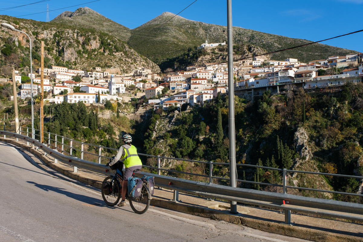 bicycle touring albania