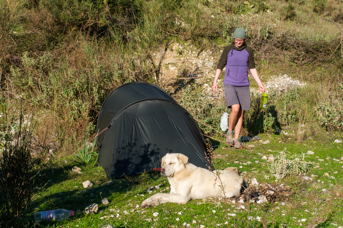 wild camping albania
