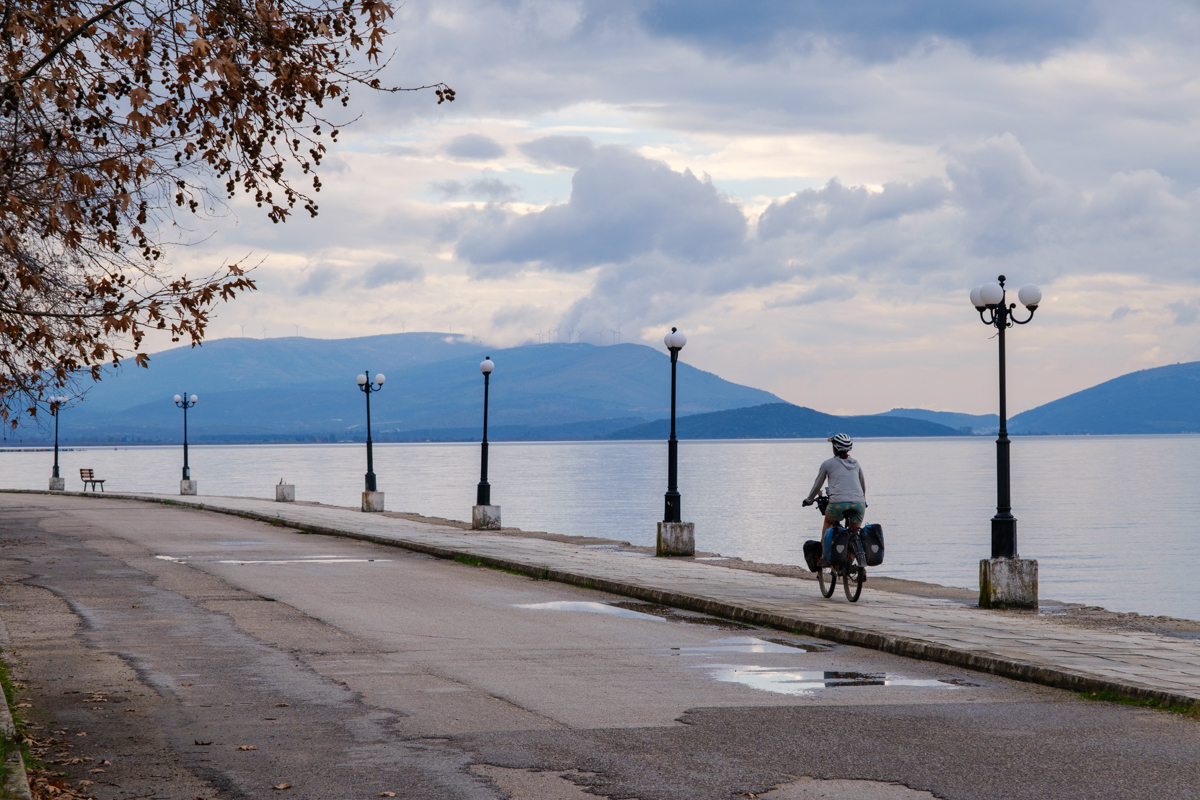 bicycle touring greece
