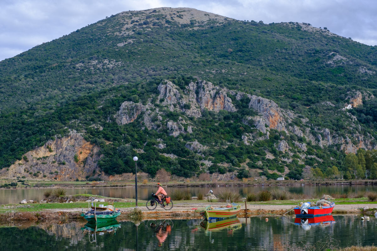 bicycle touring greece