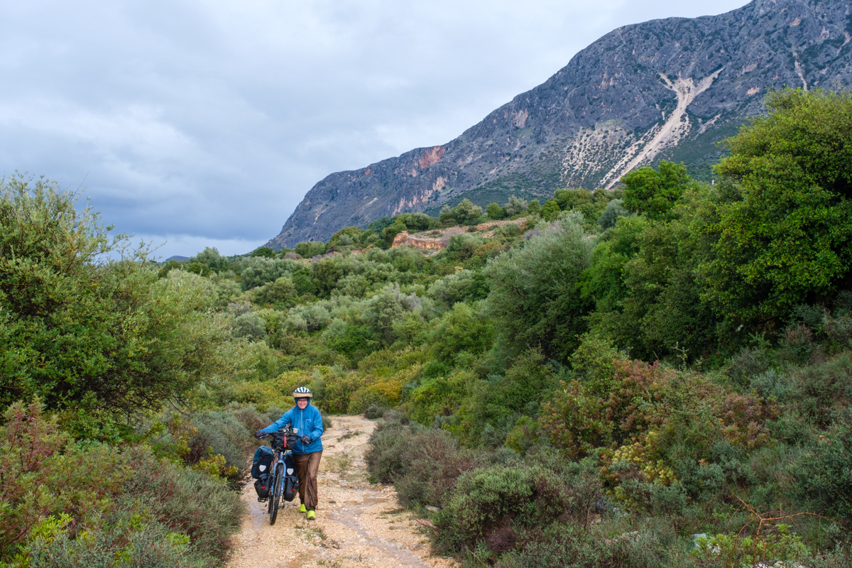 bicycle touring greece
