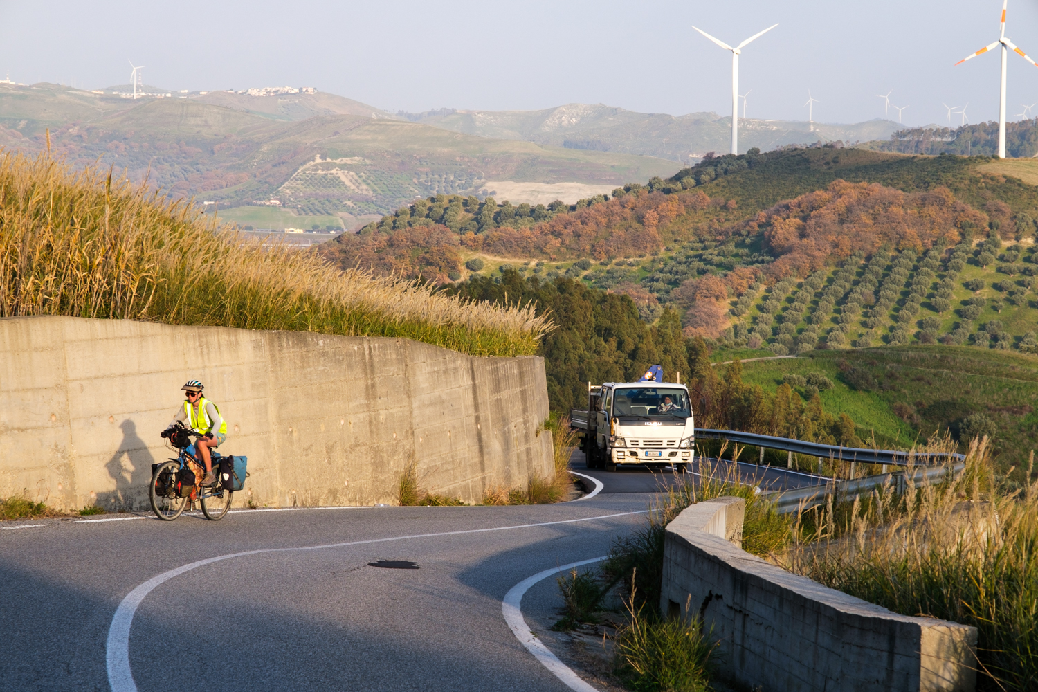 bicycle touring southern italy