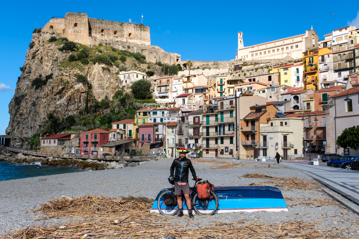 bicycle touring southern italy