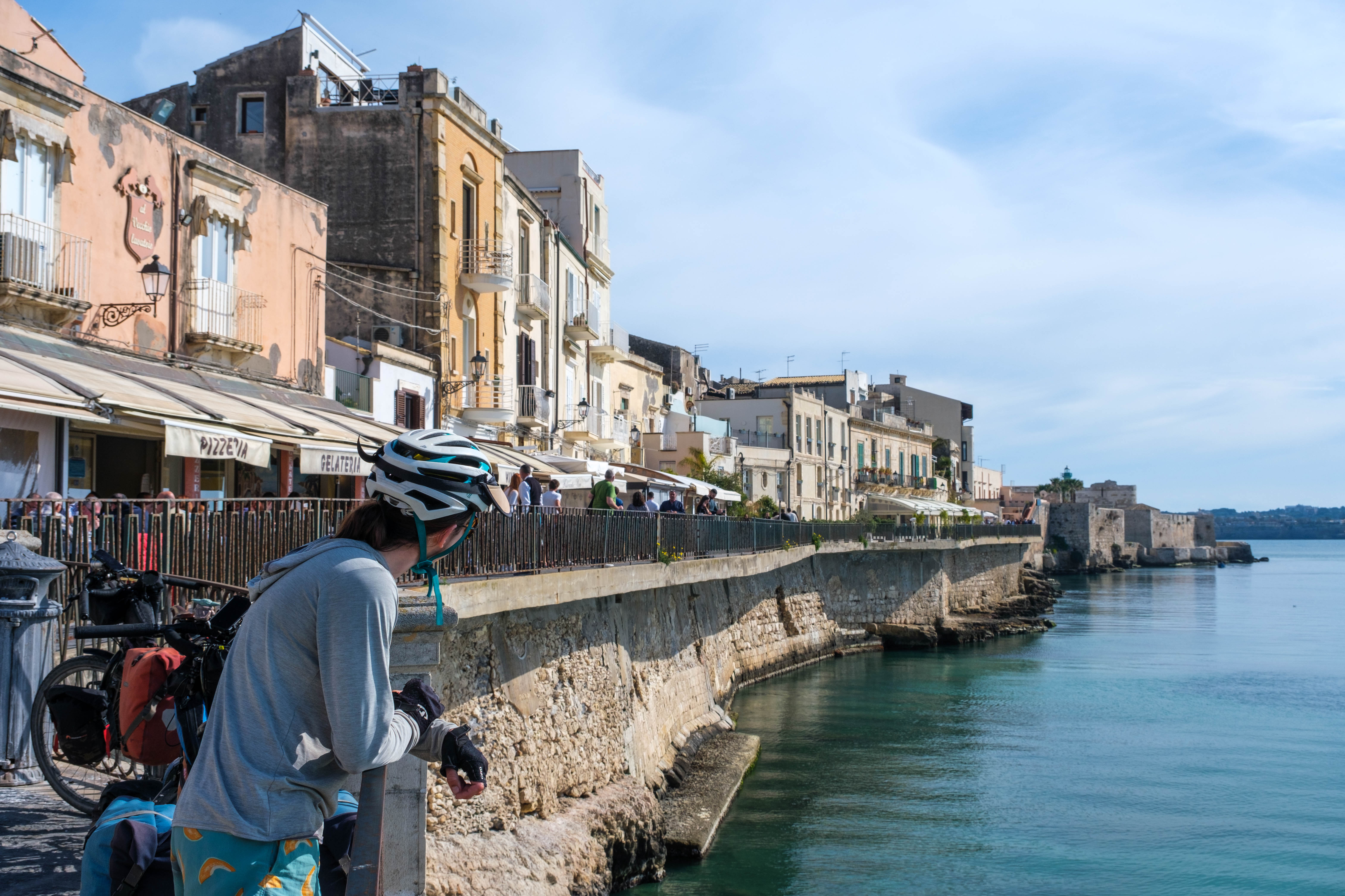 bicycle touring sicily