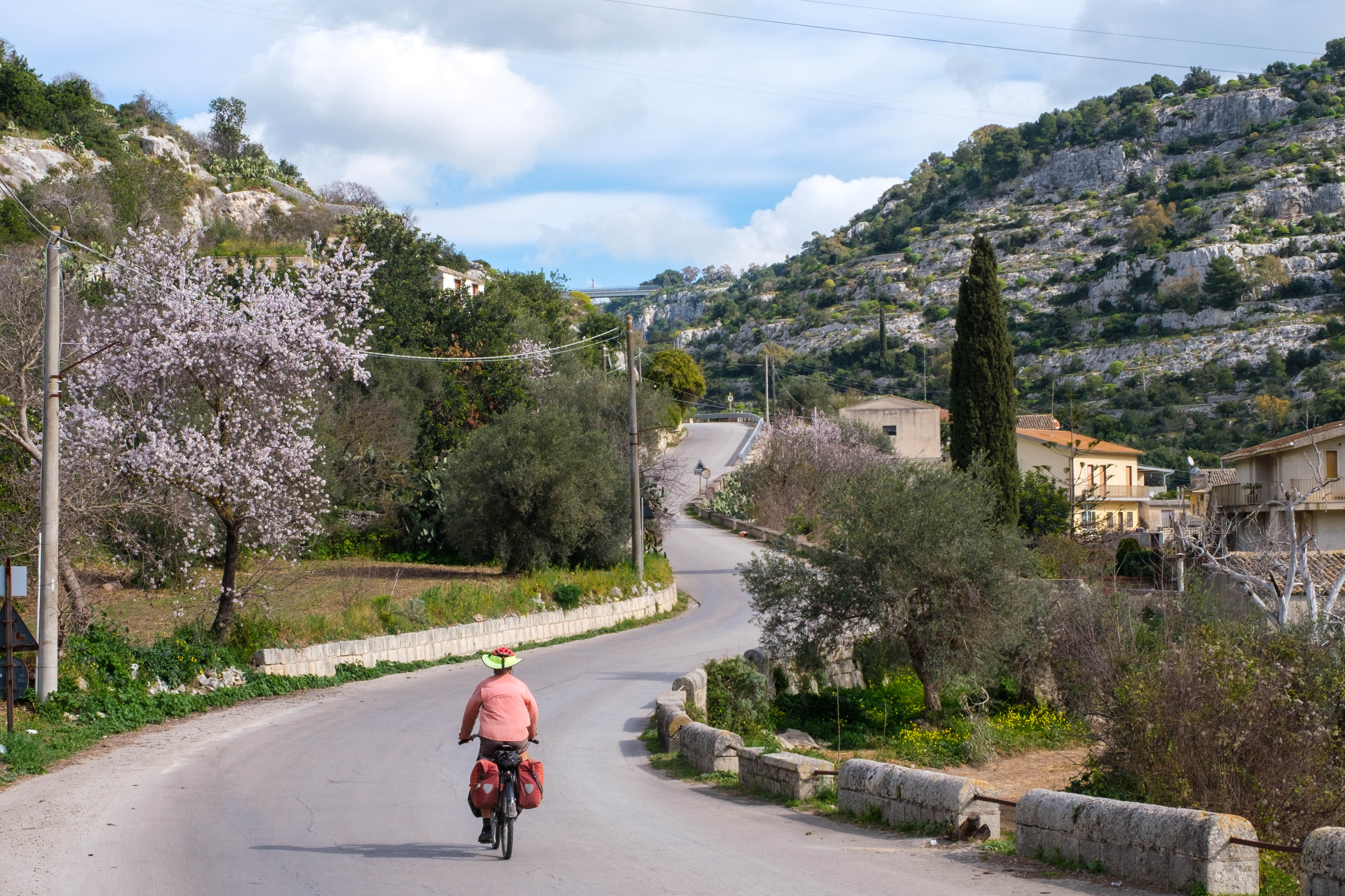 bicycle touring sicily
