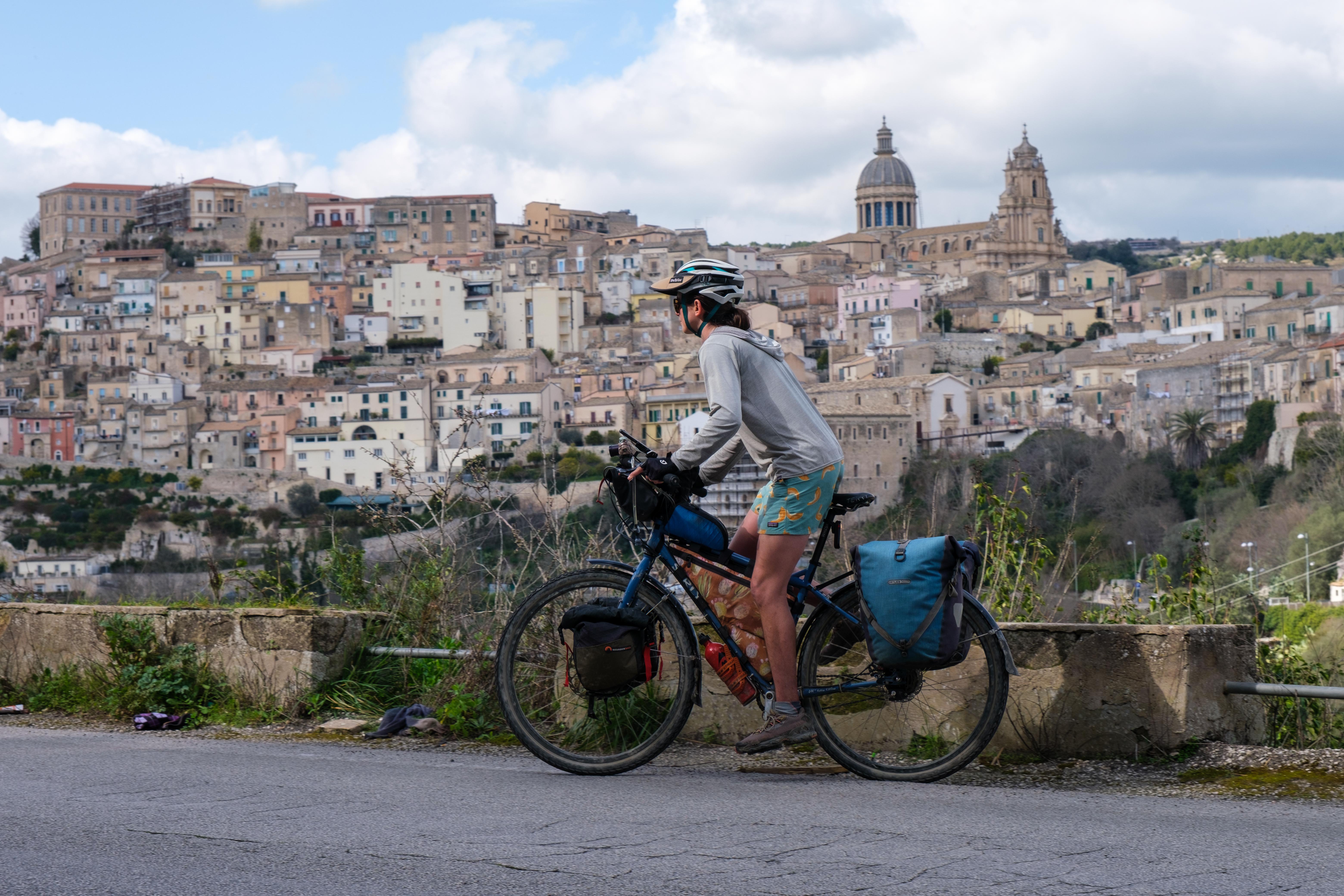 bicycle touring sicily