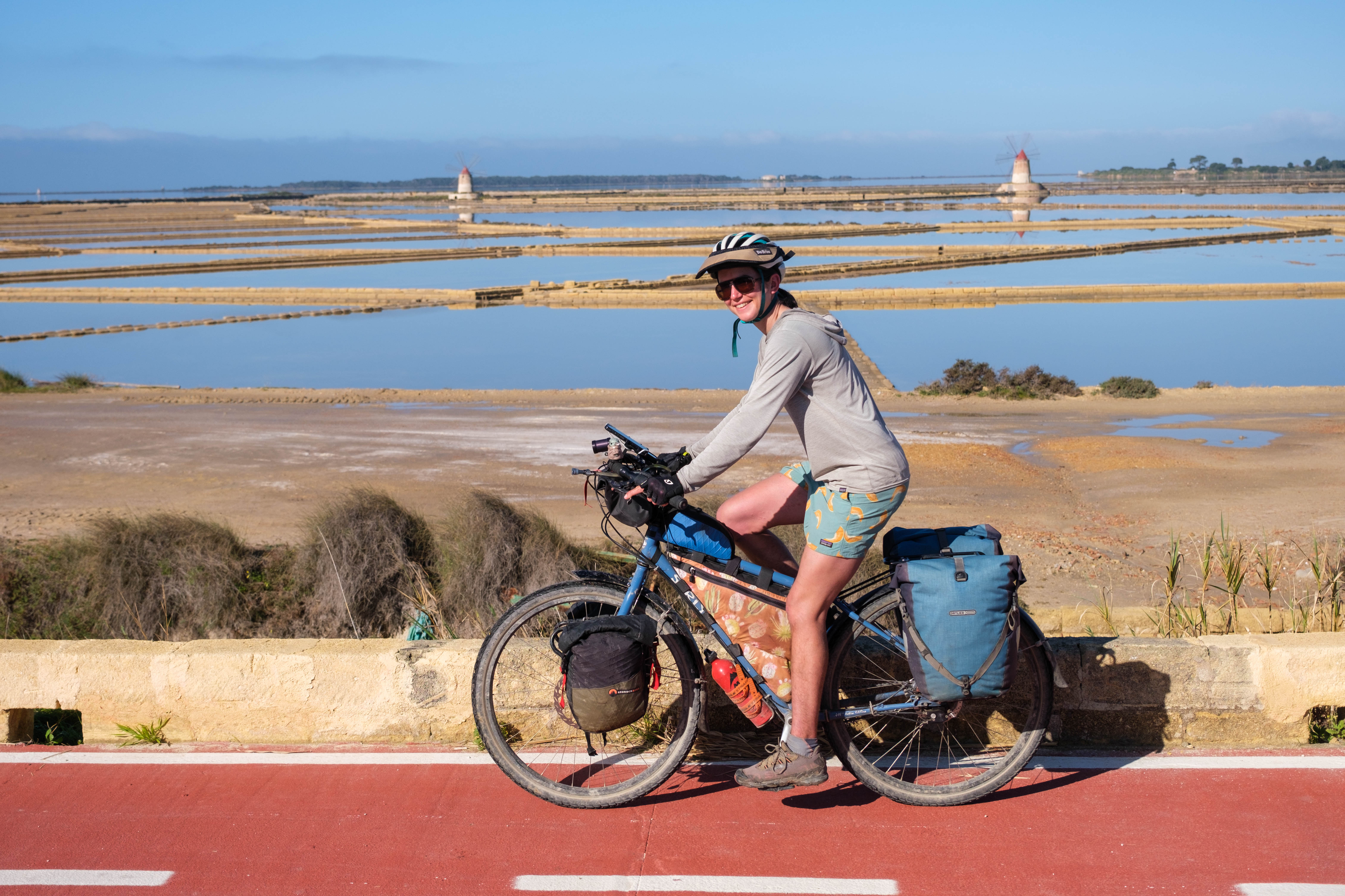 bicycle touring sicily
