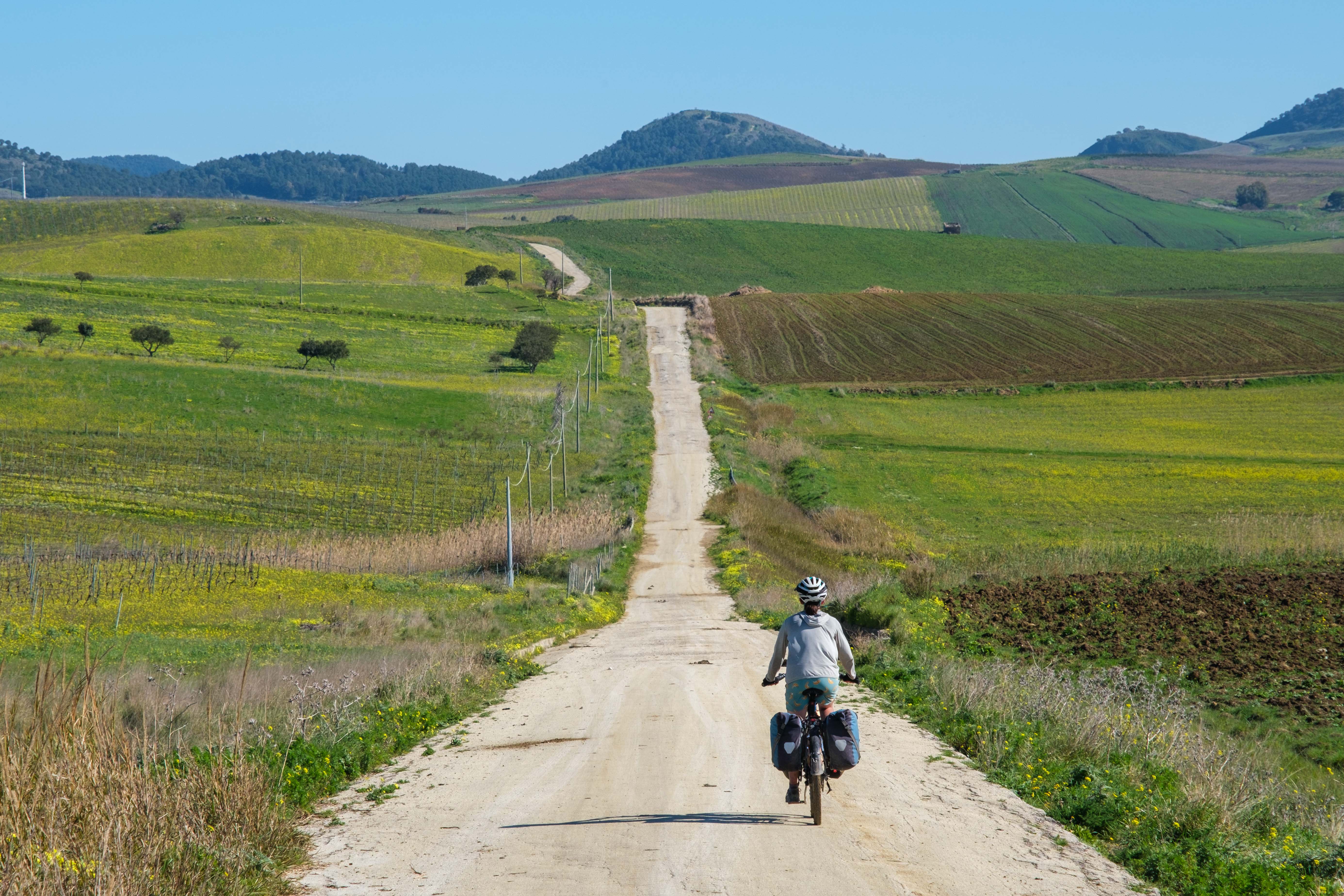 bicycle touring sicily