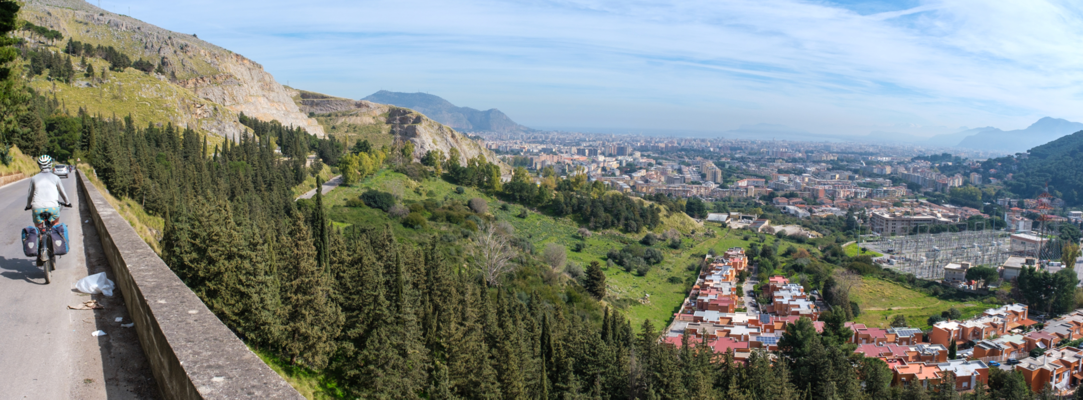 bicycle touring sicily