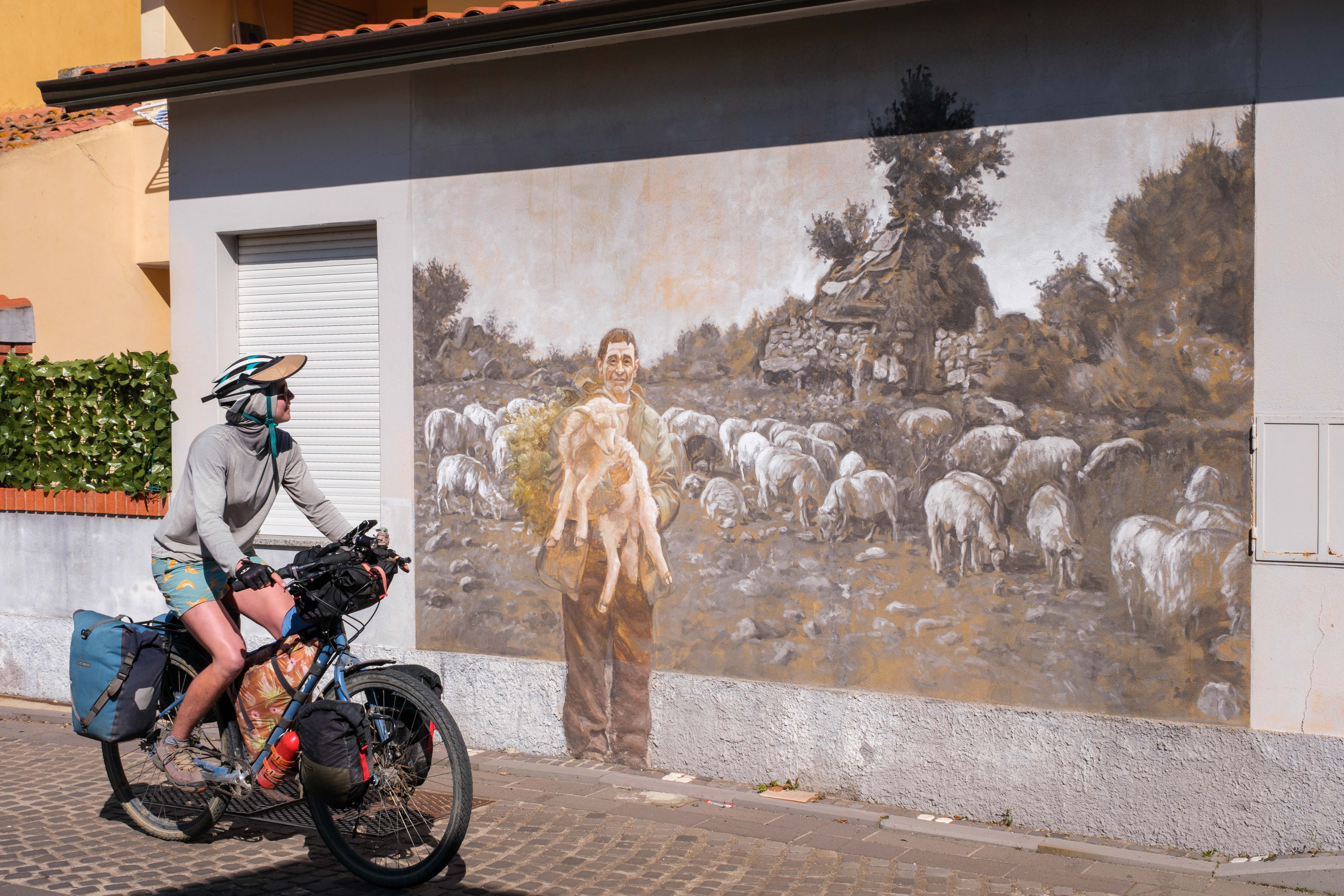bicycle touring sardinia