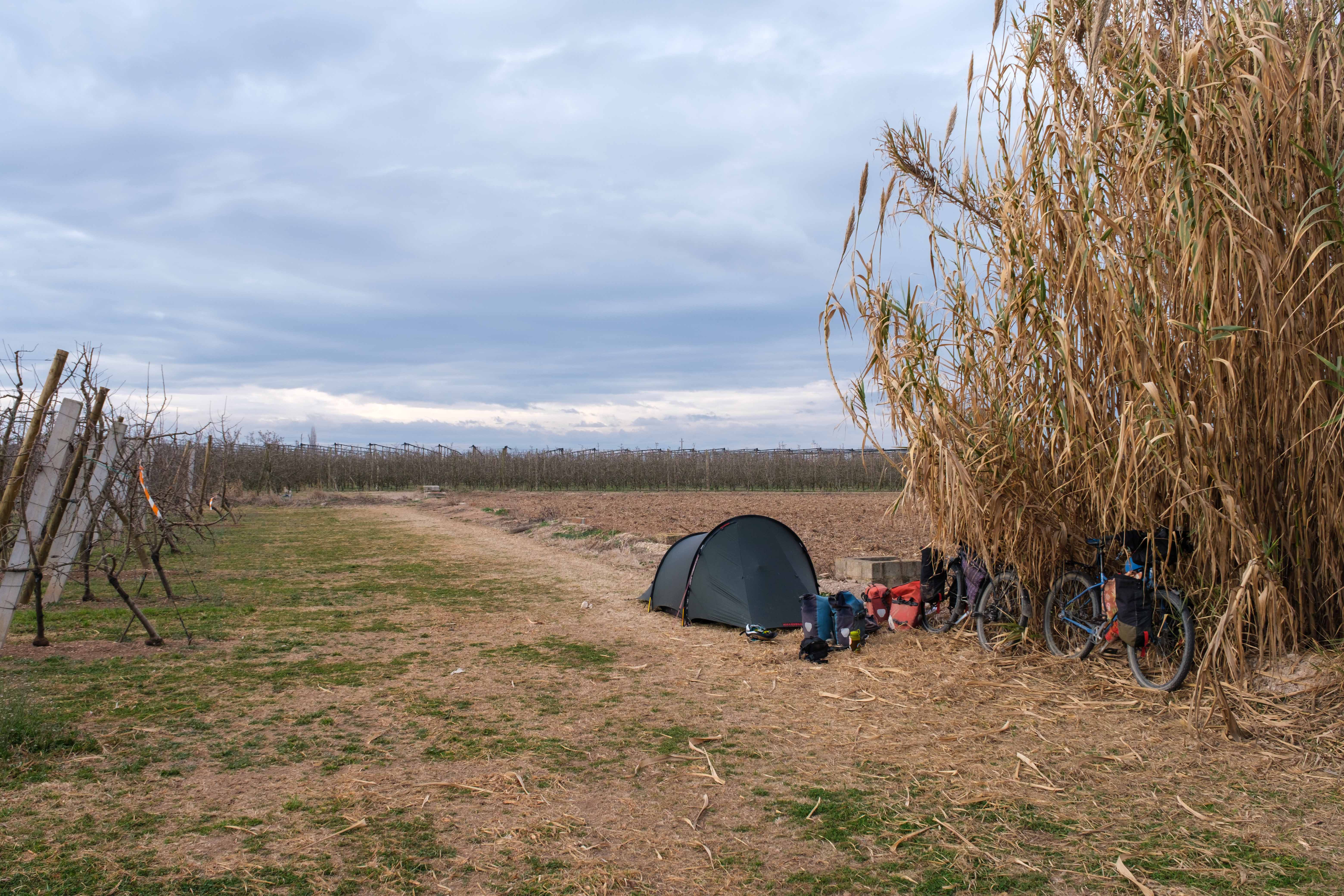 wild camping spain