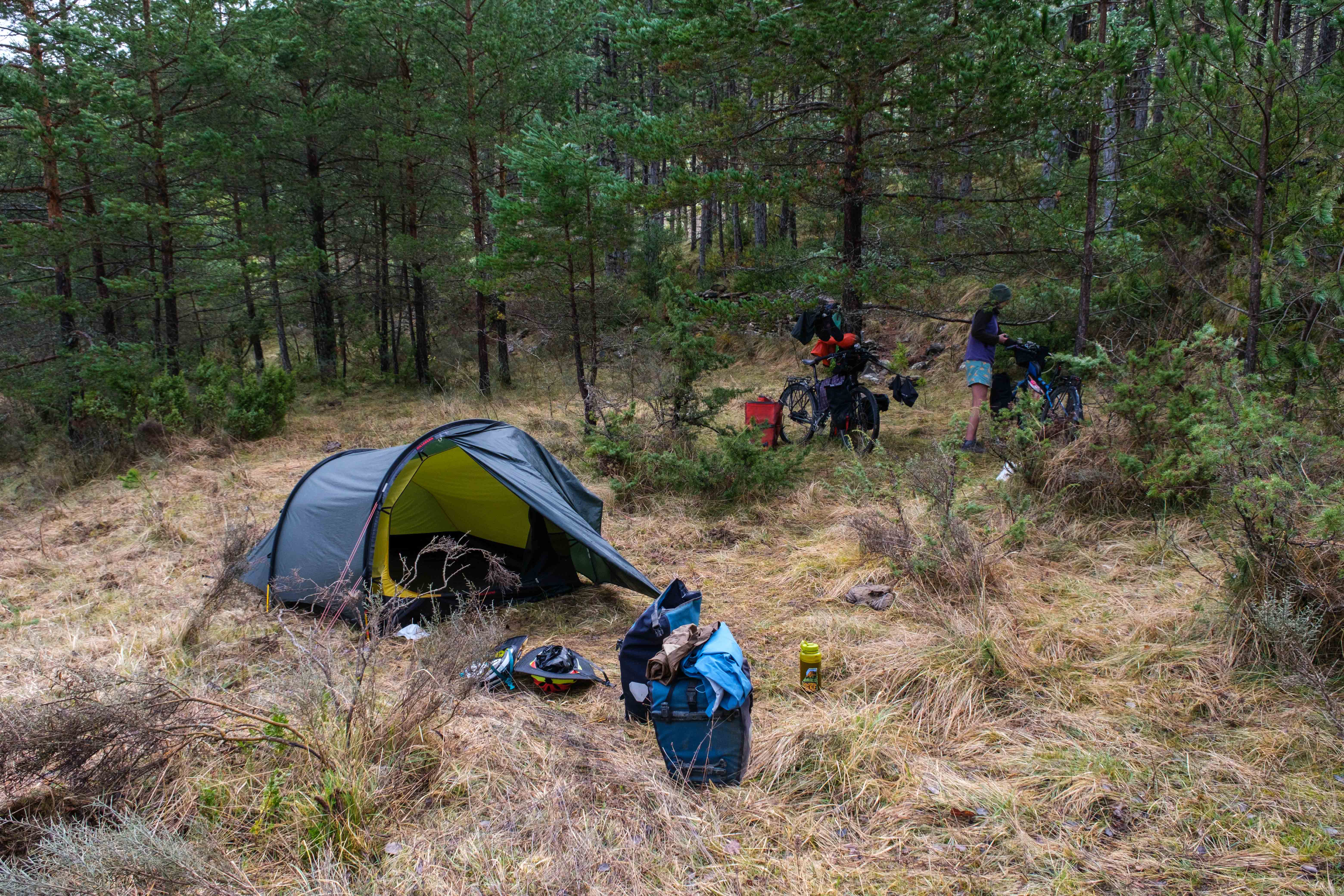 wild camping spain