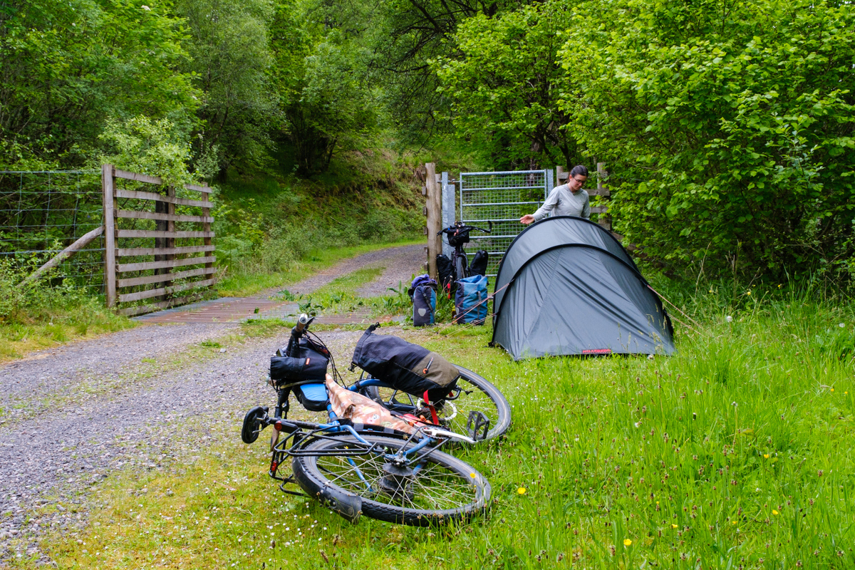 wild camping scotland