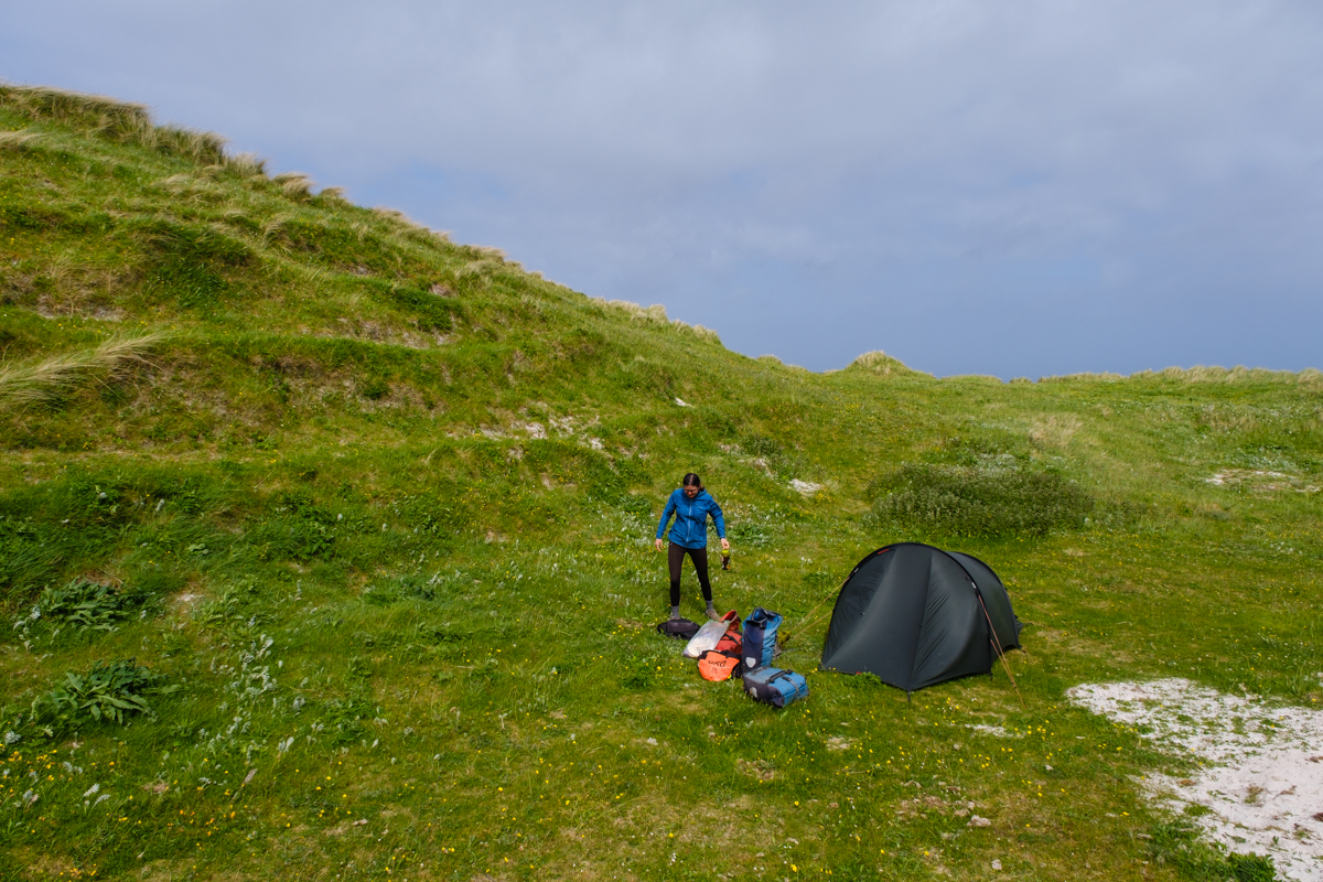 wild camping outer hebrides