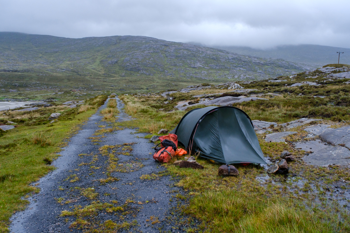 wild camping outer hebrides