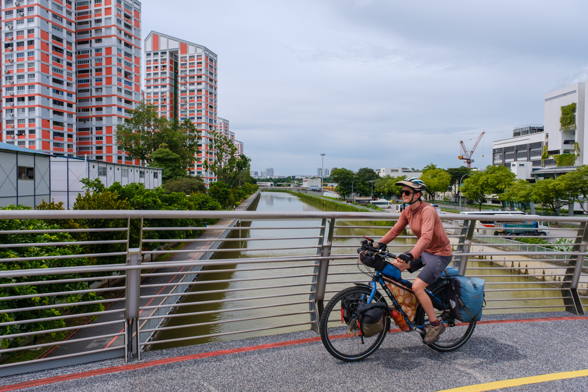 bicycle touring singapore