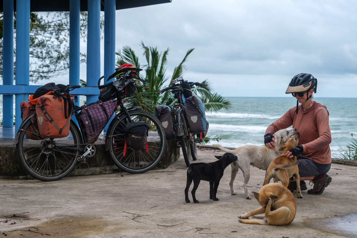 bicycle touring central thailand