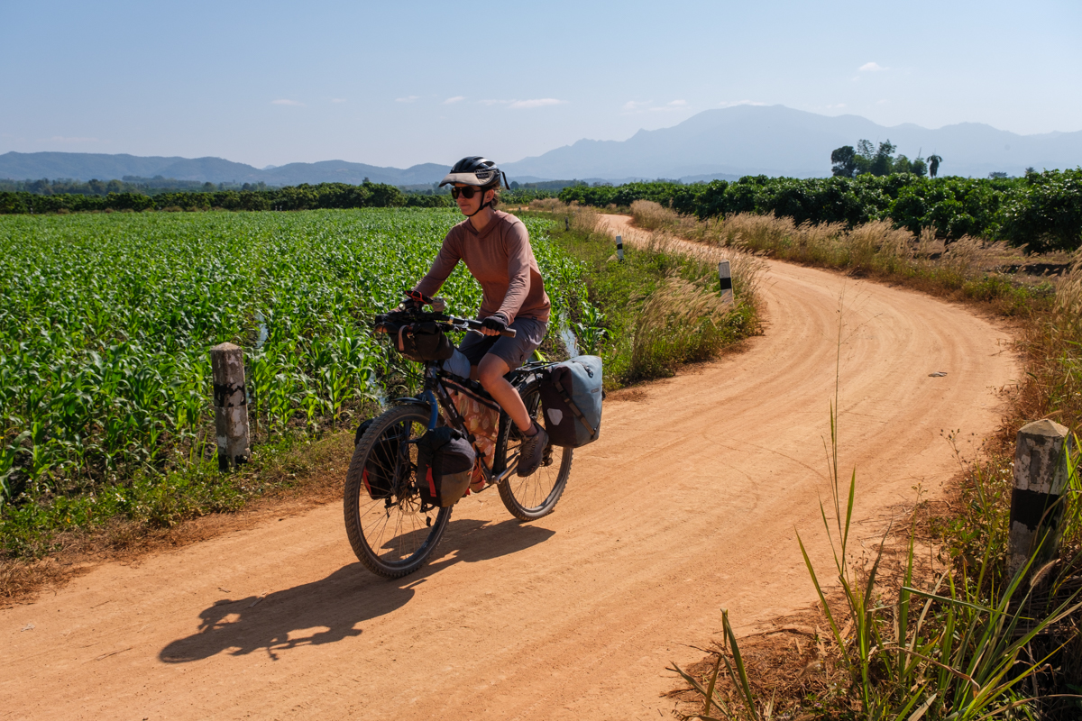 bicycle touring northern thailand