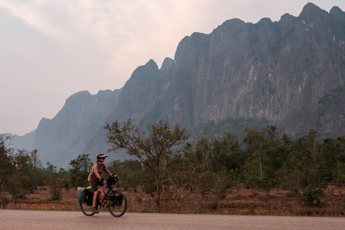 bicycle touring laos