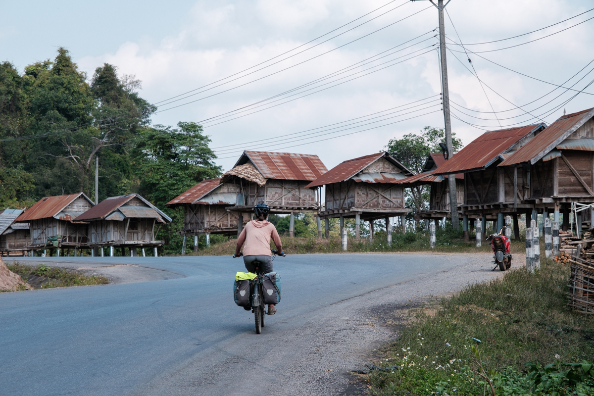 cycle touring norther laos